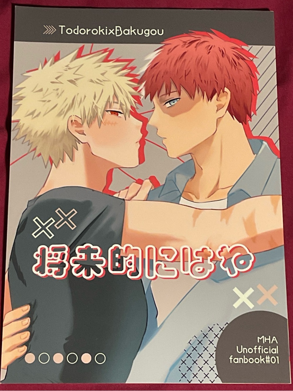 TodoBaku Shouto Todoroki x Katsuki Bakugou Yaoi manga Doujinshi